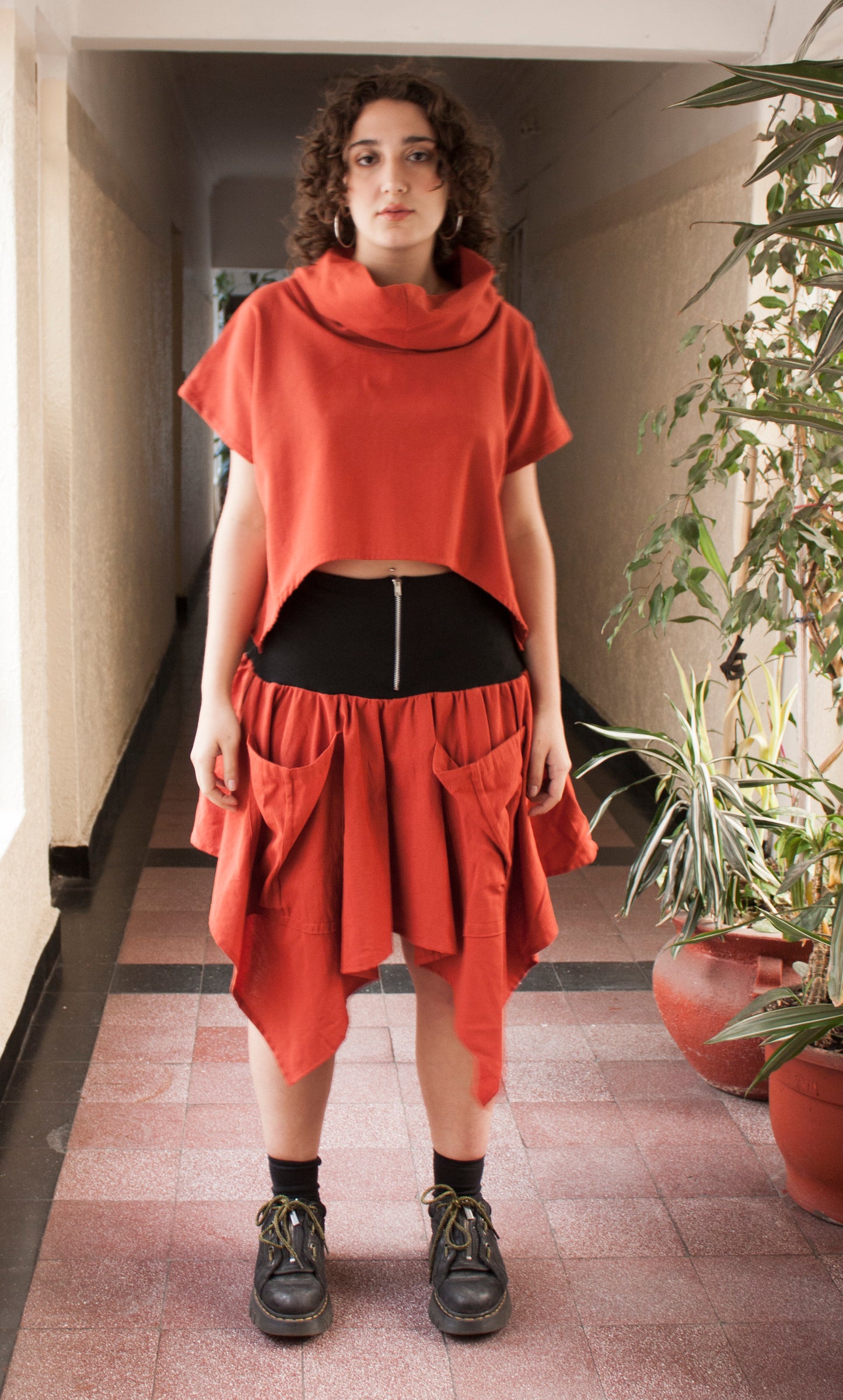 Falda Asimétrica Combatiente