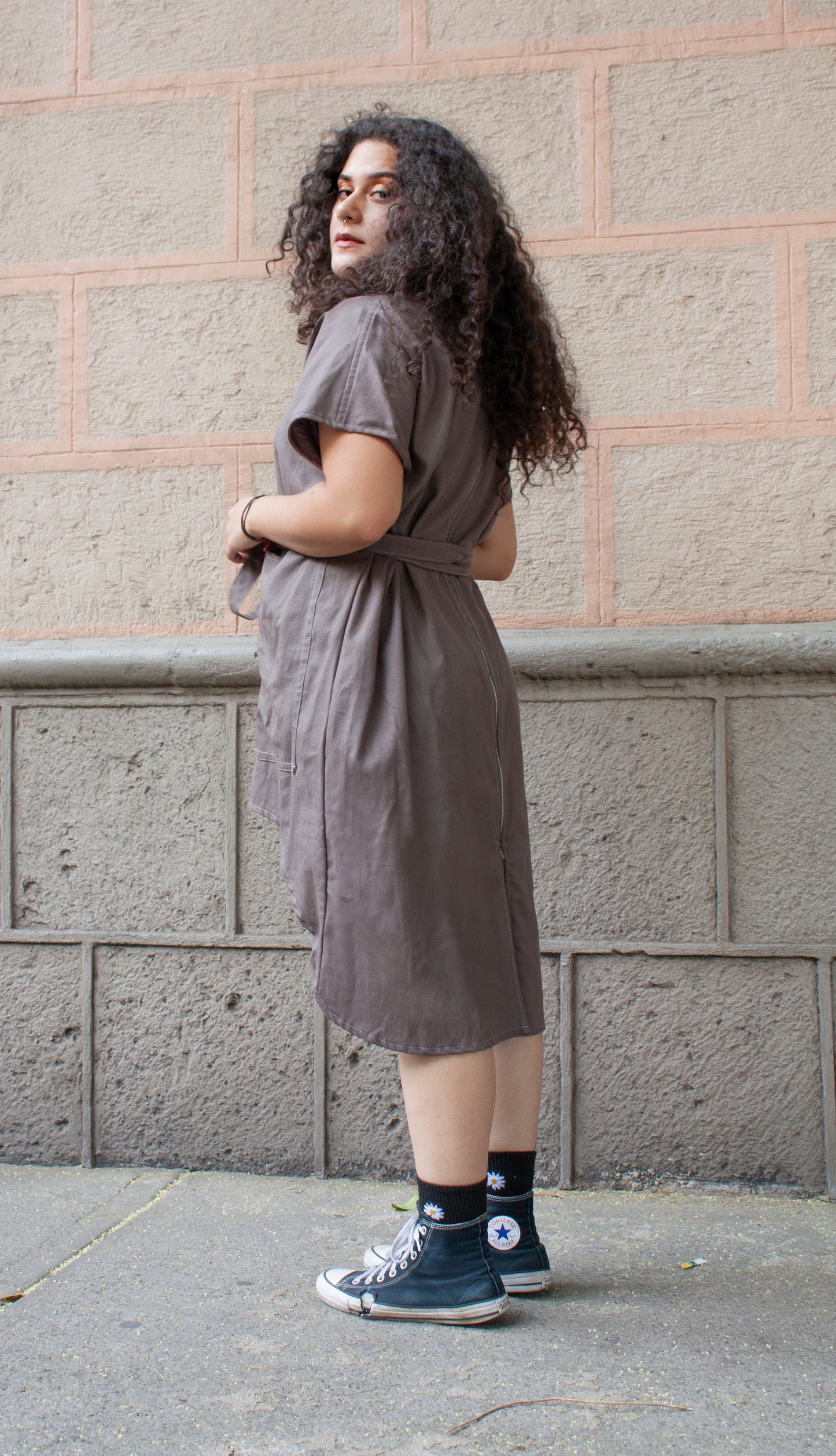 Vestido Asimetrico túnica