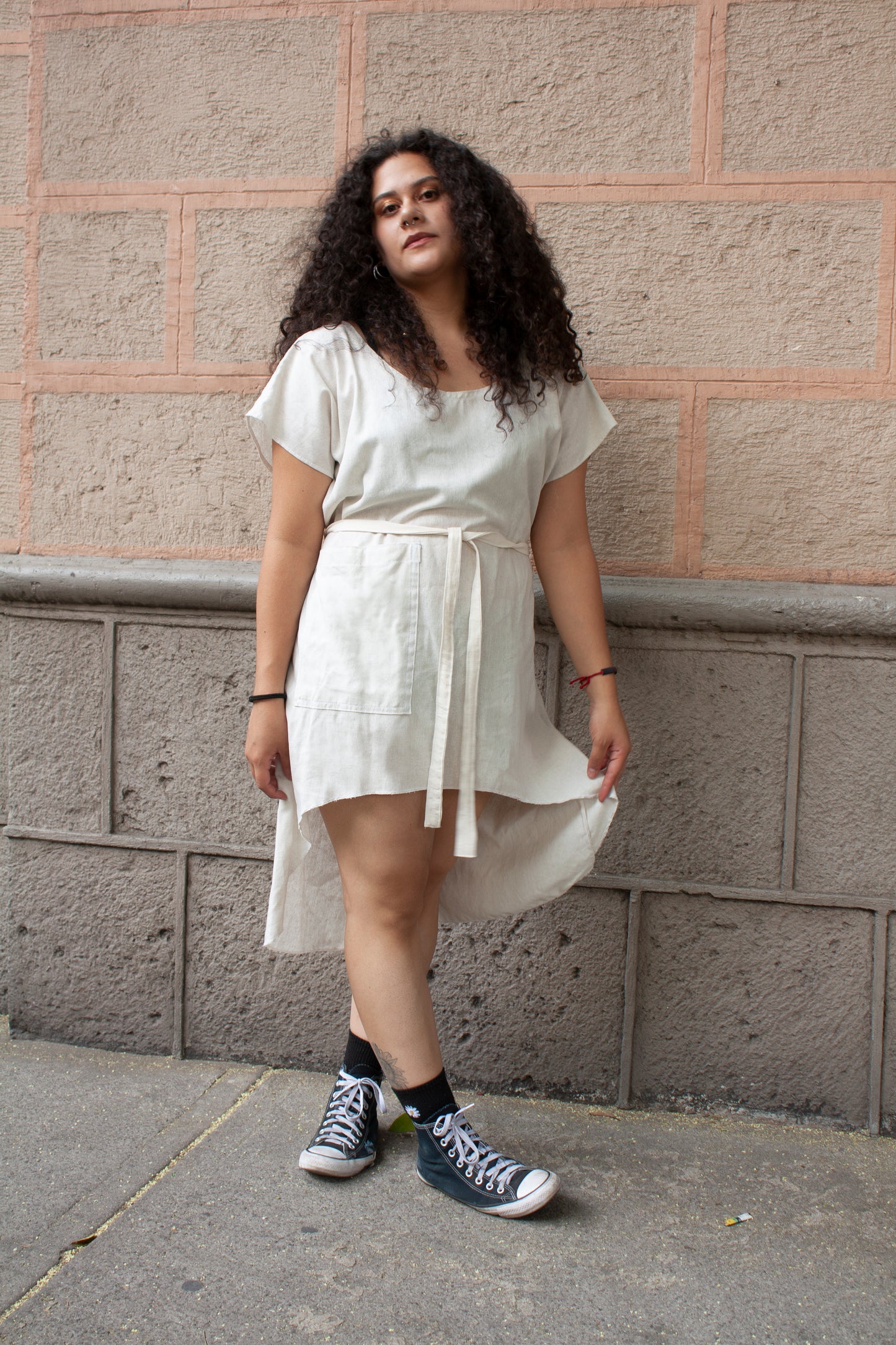 Vestido Asimetrico túnica