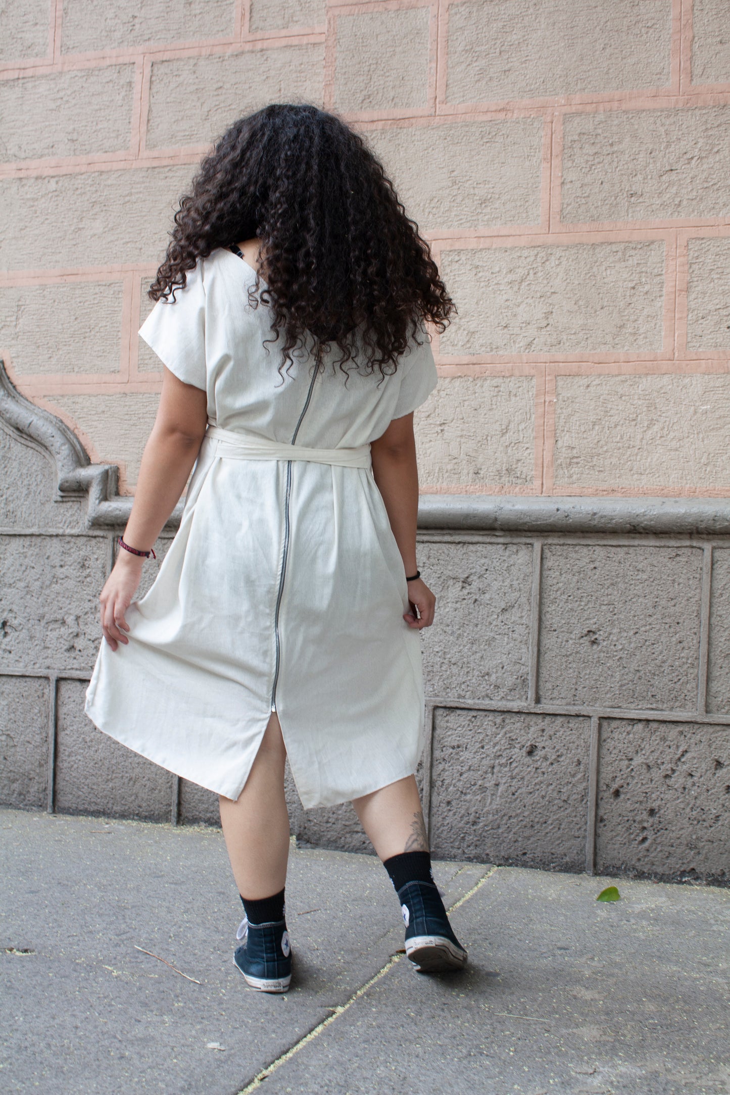 Vestido Asimetrico túnica