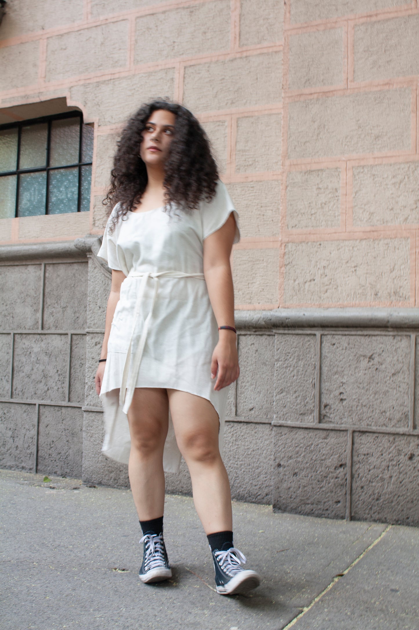 Vestido Asimetrico túnica