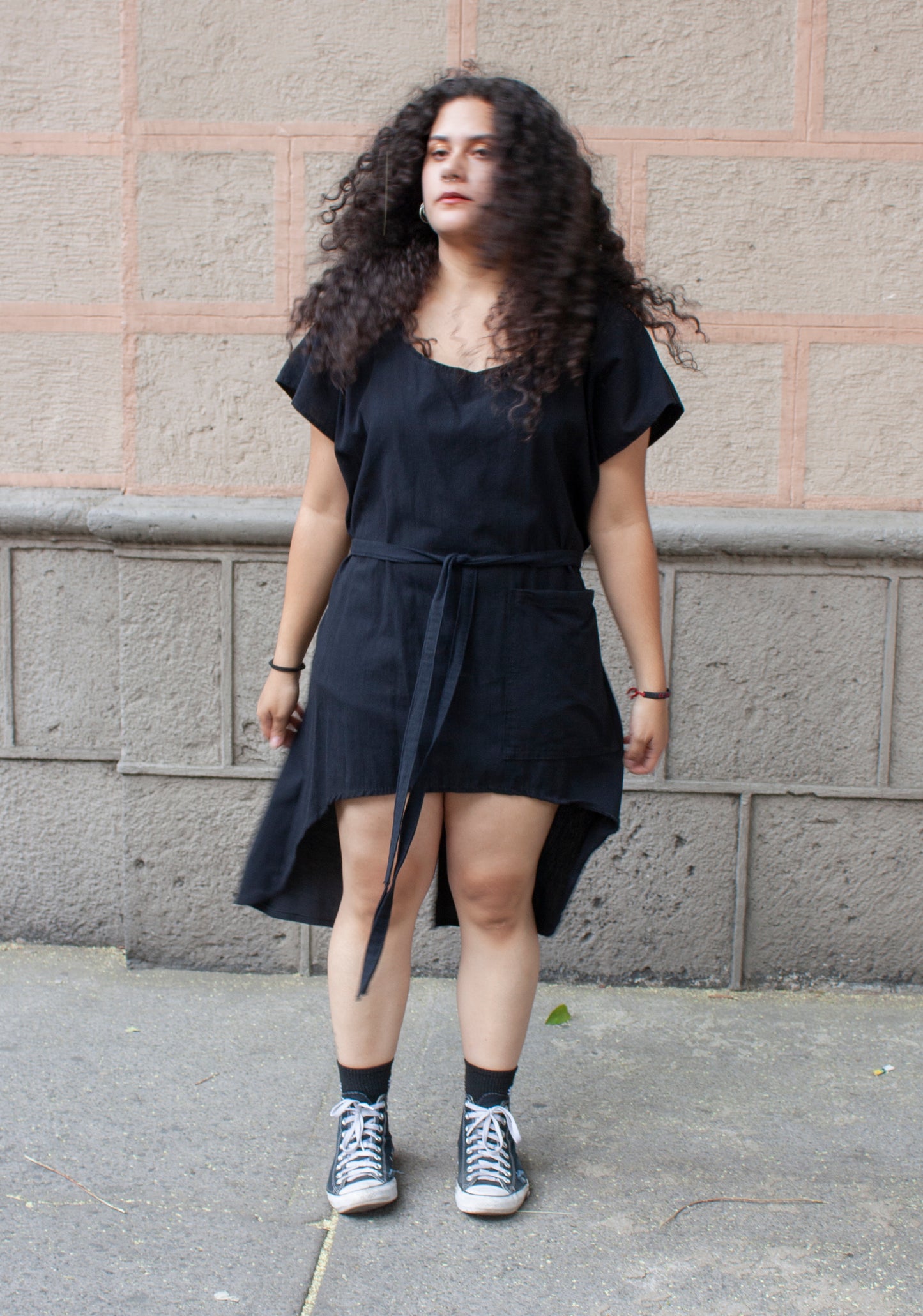 Vestido Asimetrico túnica