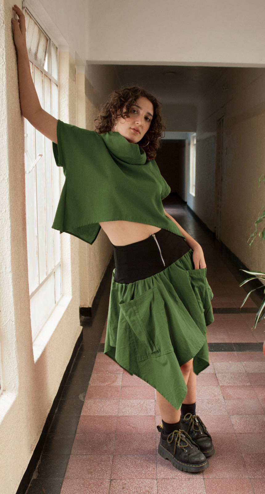 Falda Asimétrica Combatiente