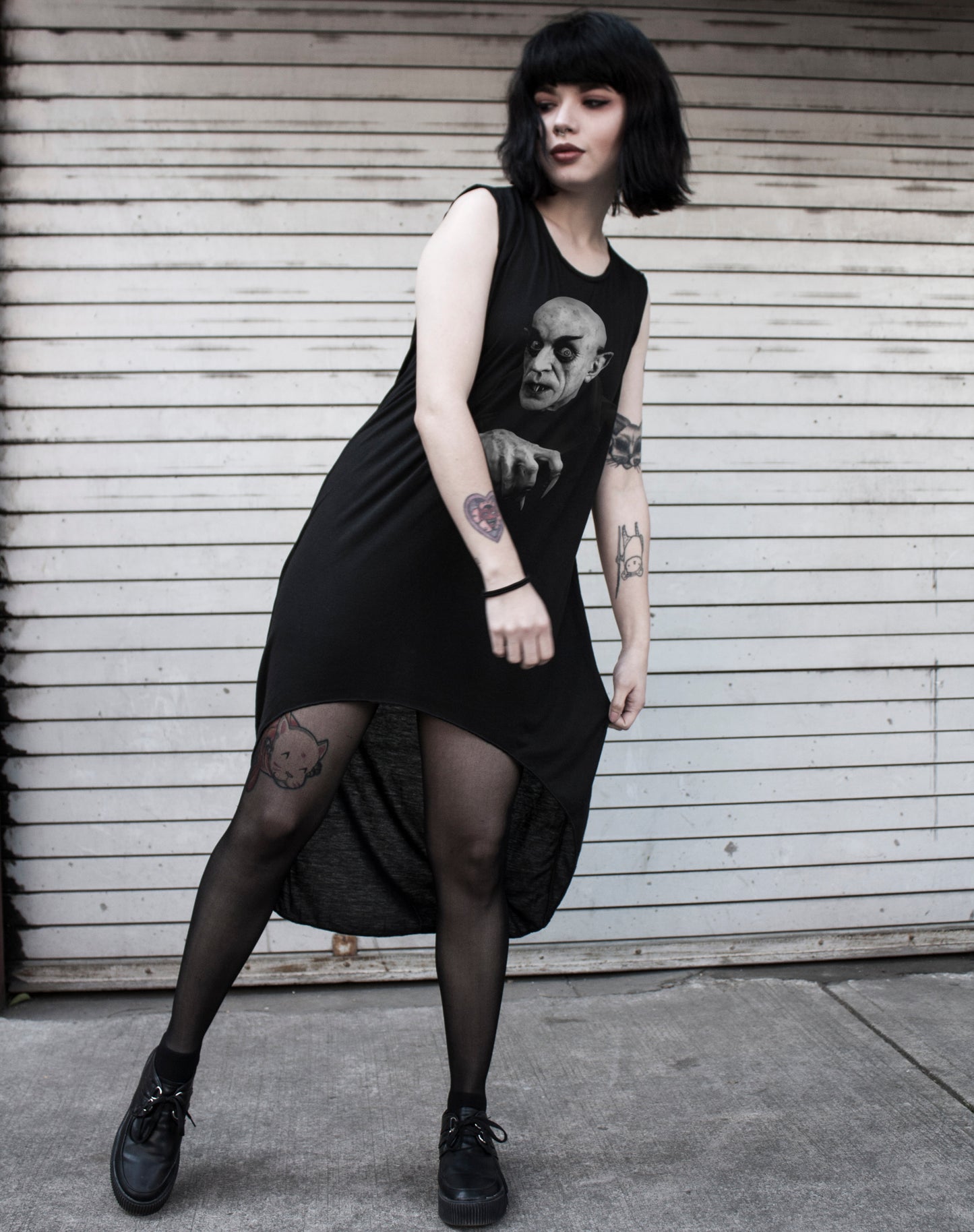 Bluson vestido Nosferatu terror horror