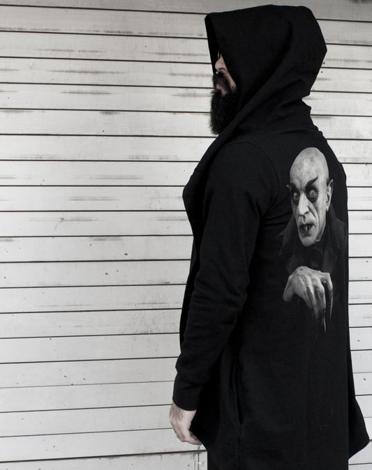 Cardigan Abrigo Nosferatu Terror Horror Pelicua