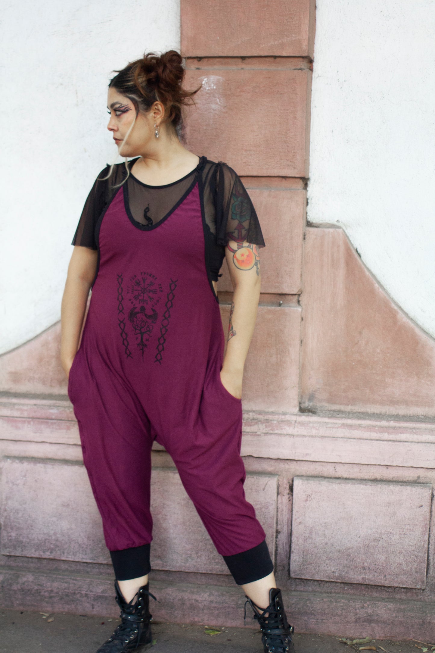 Enterizo Jumpsuite vino Primavera