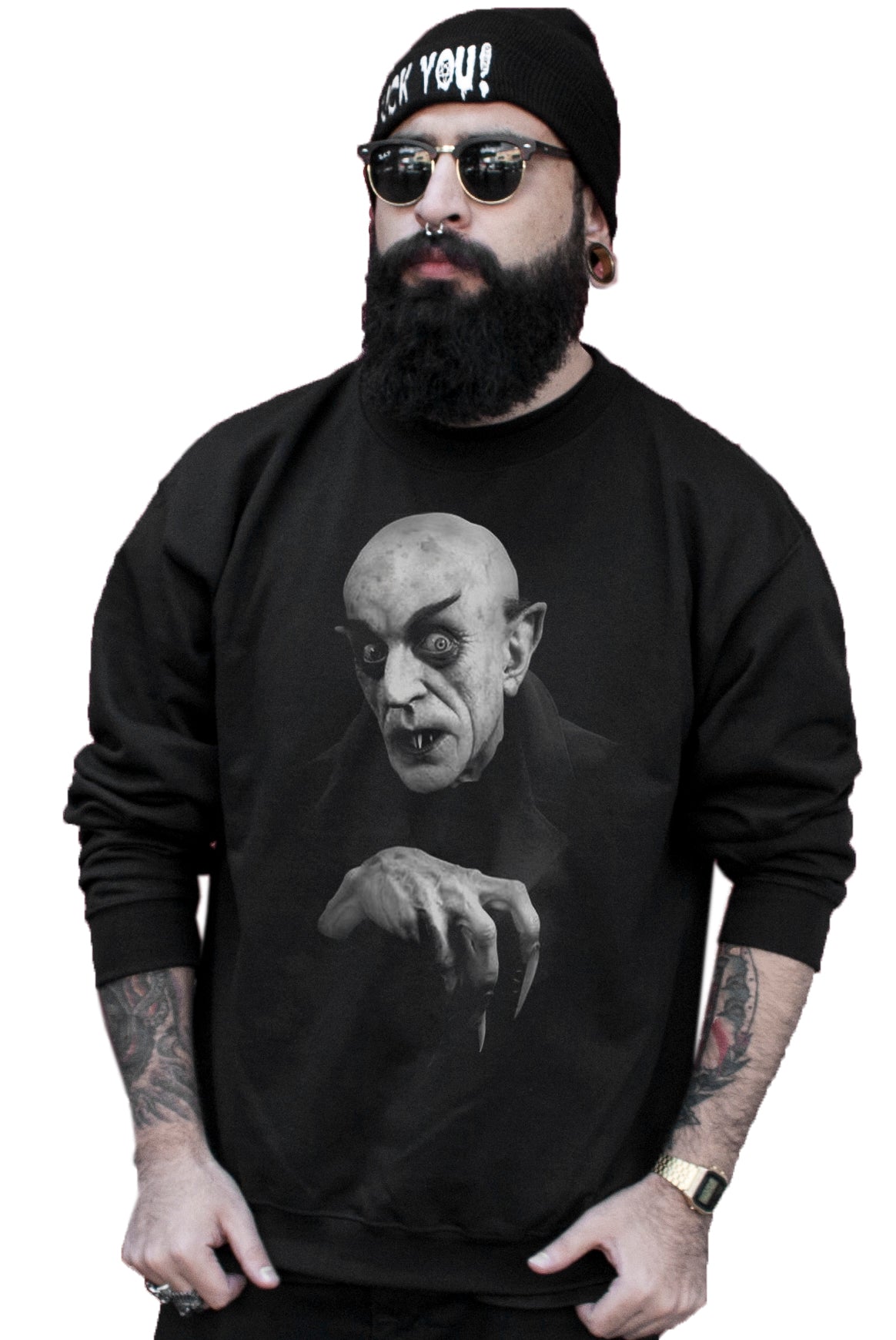 Sueter Sudadera Nosferatu Pelicula Terror Horror