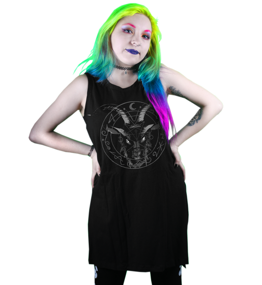 bluson black phillip demonio baphomet cabra