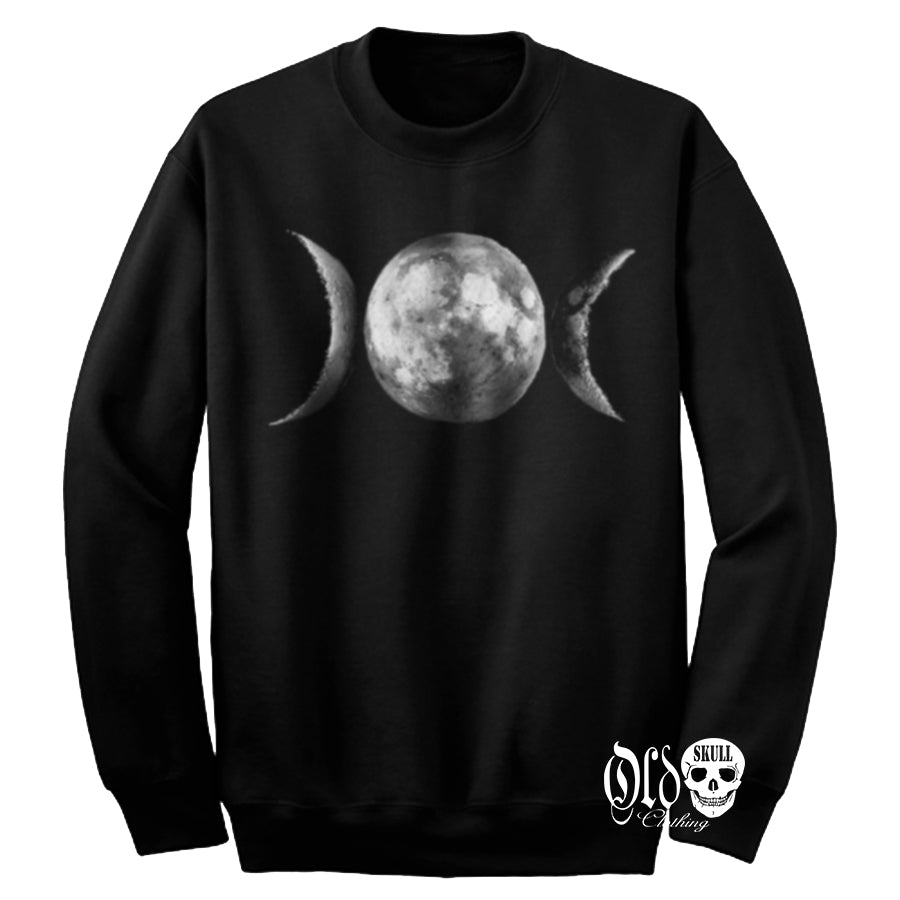 Sudadera luna wicca moon triple diosa fases de la luna