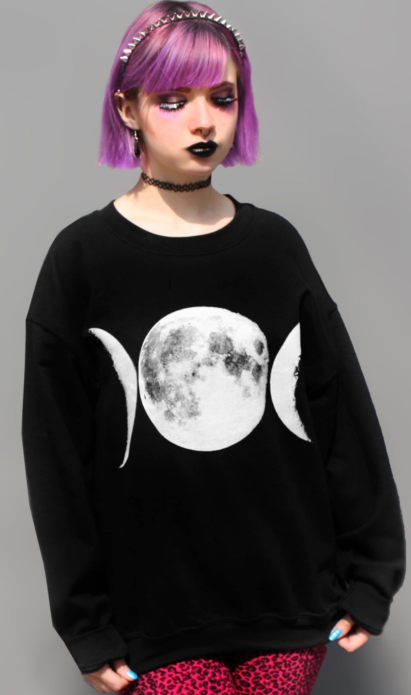 Sudadera luna wicca moon triple diosa fases de la luna