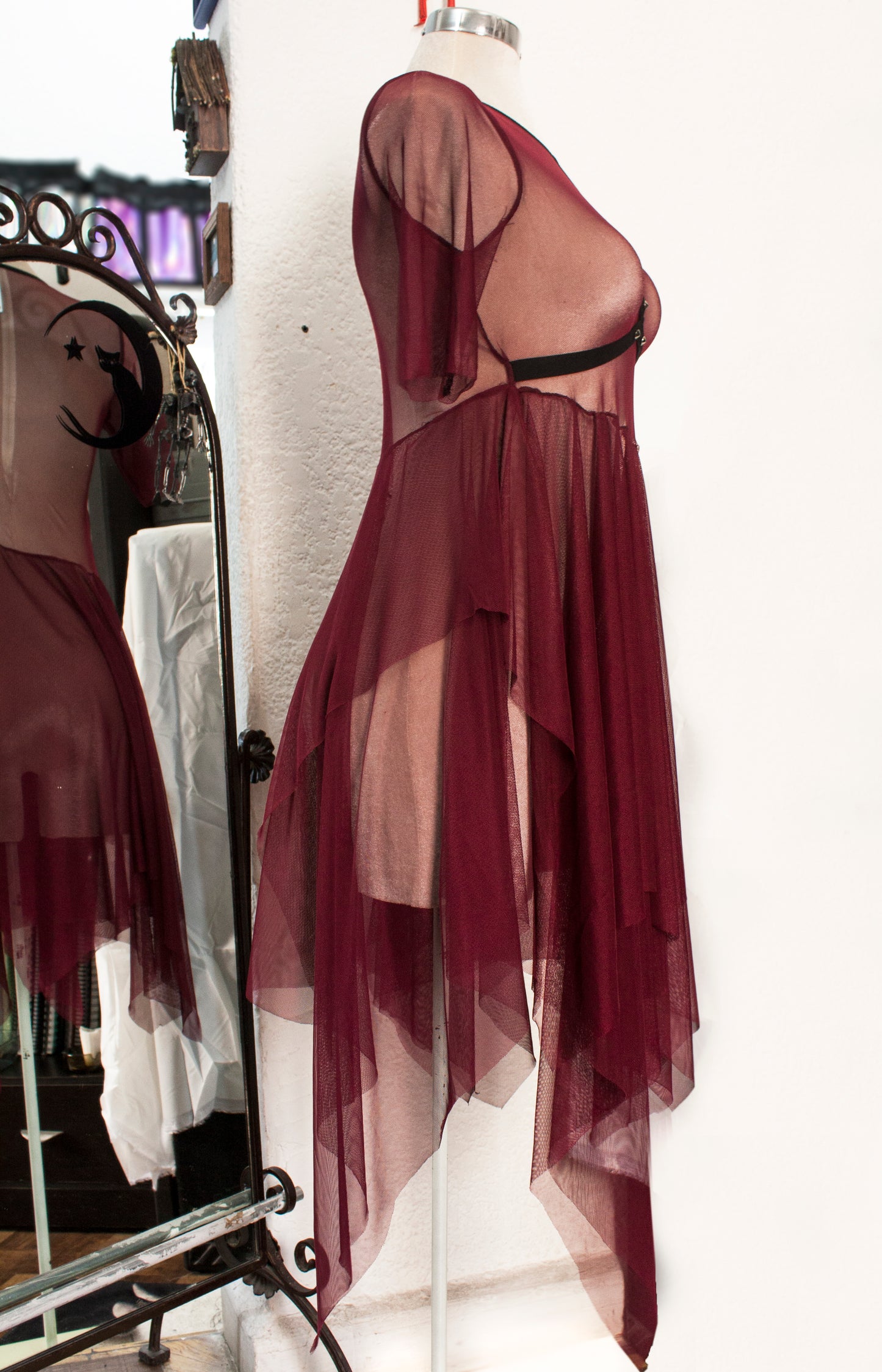 Vestido Vivienne Transparente
