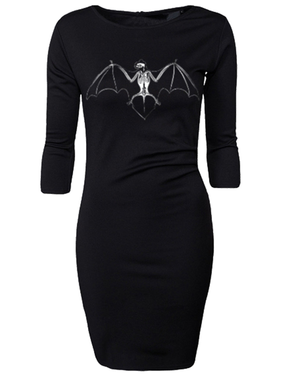 Vestido Manga 3/4 - Skeleton Bat