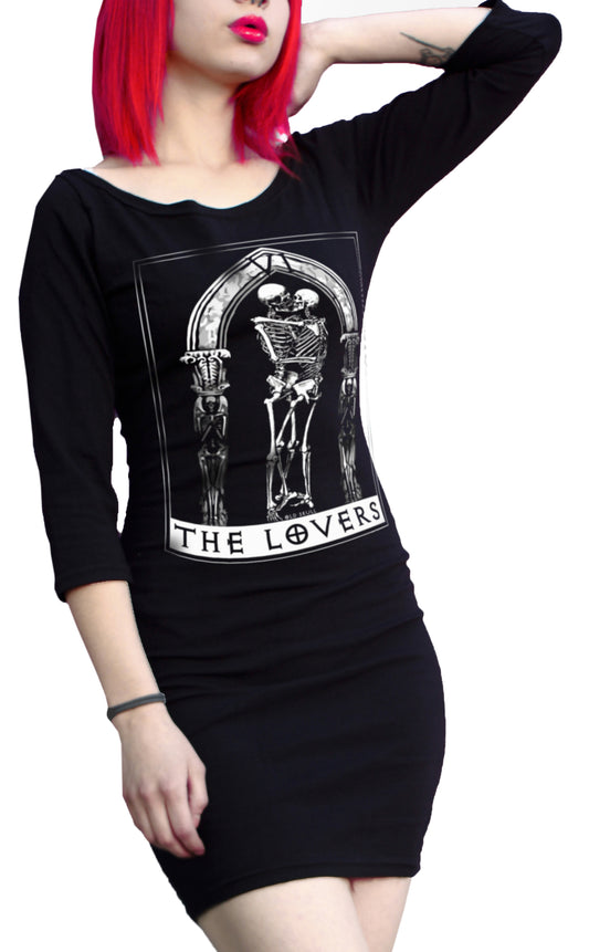 Vestido Manga 3/4 - The Lovers Tarot