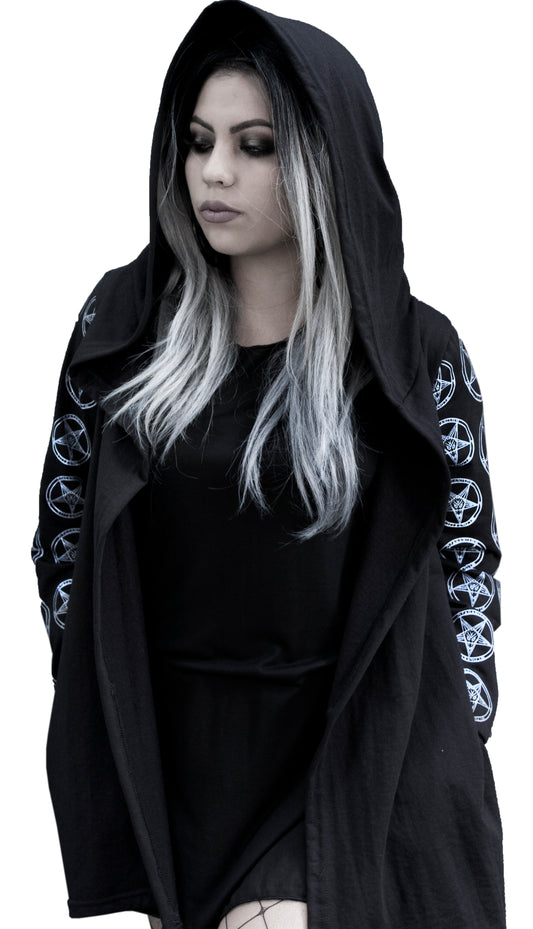 Abrigo Cardigan Baphomet