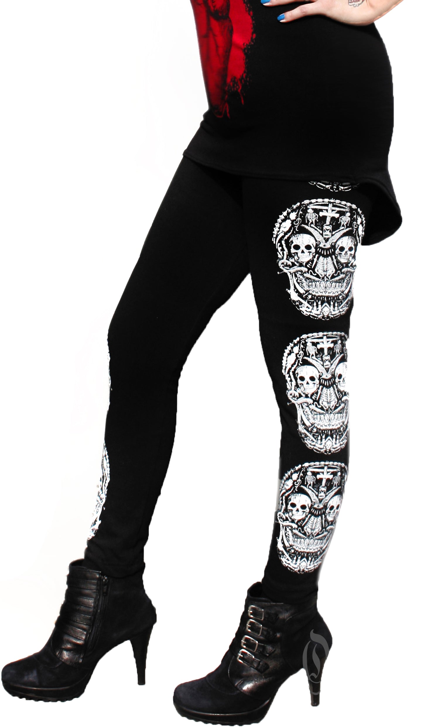 Leggings Pictoric Skull2