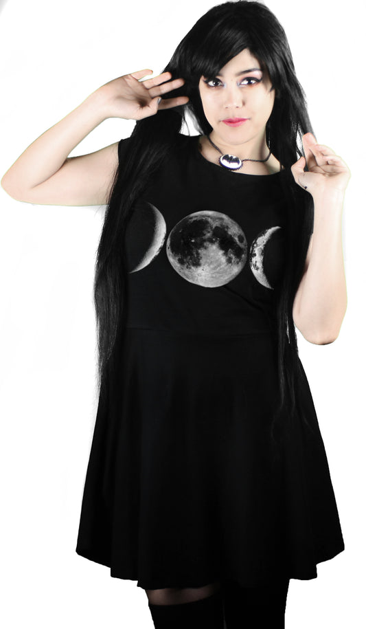 Vestido Skater Wicca Moon