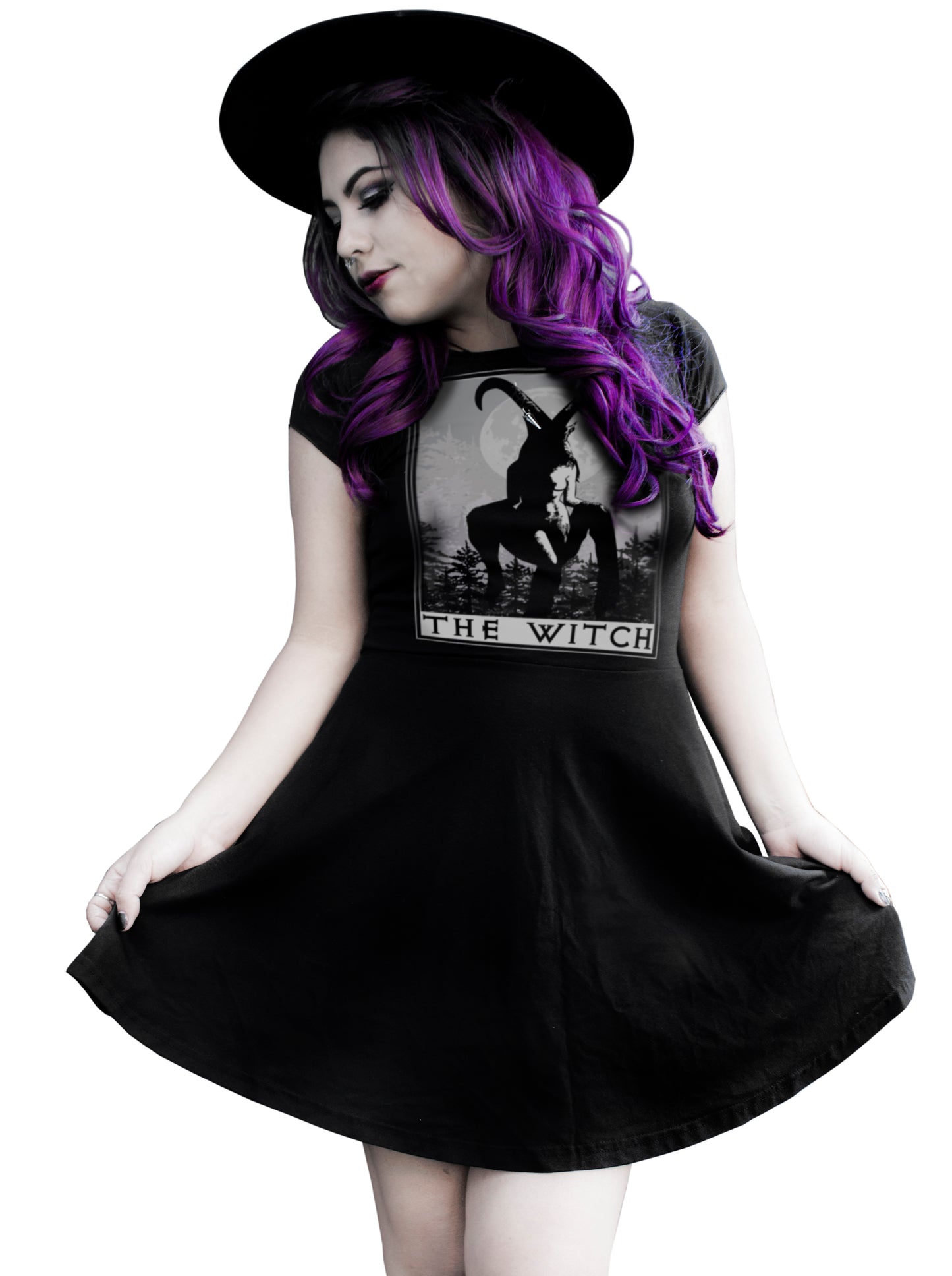 Vestido Skater The Witch Tarot