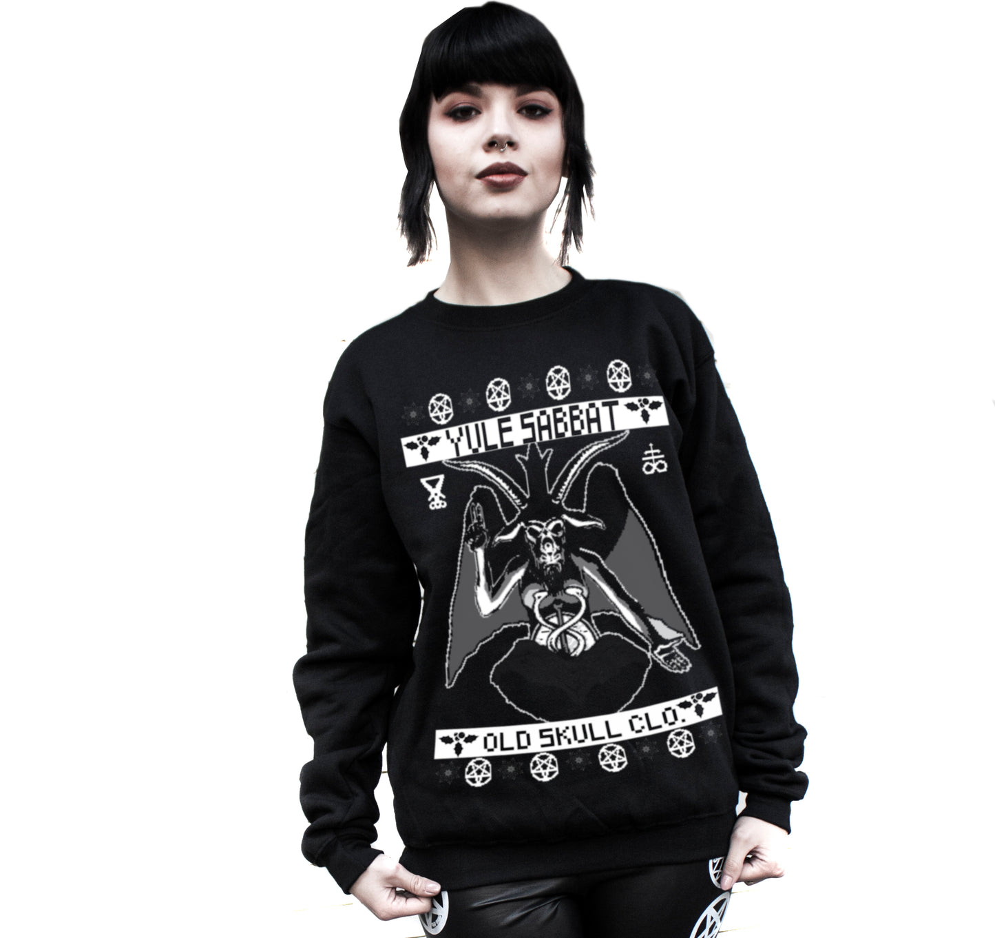 Ugly Sueter Sudadera Baphomet Yule