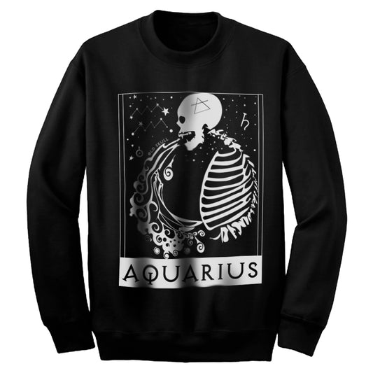 Sueter Sudadera Acuario Zodiaco