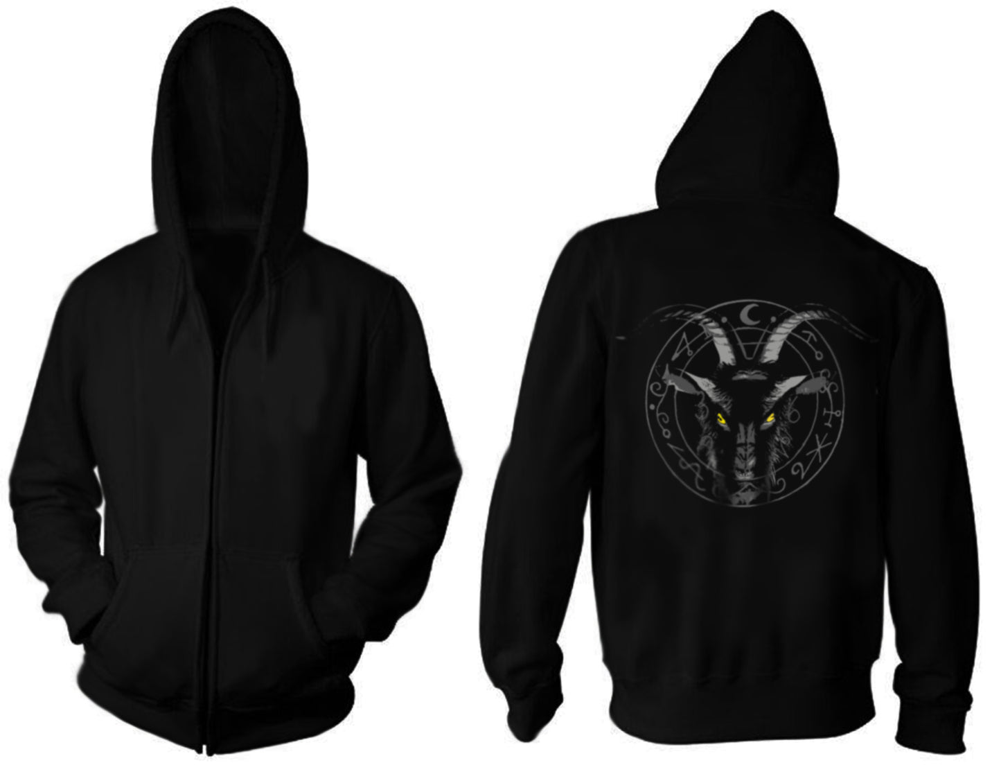 Sudadera Cierre Black Phillip