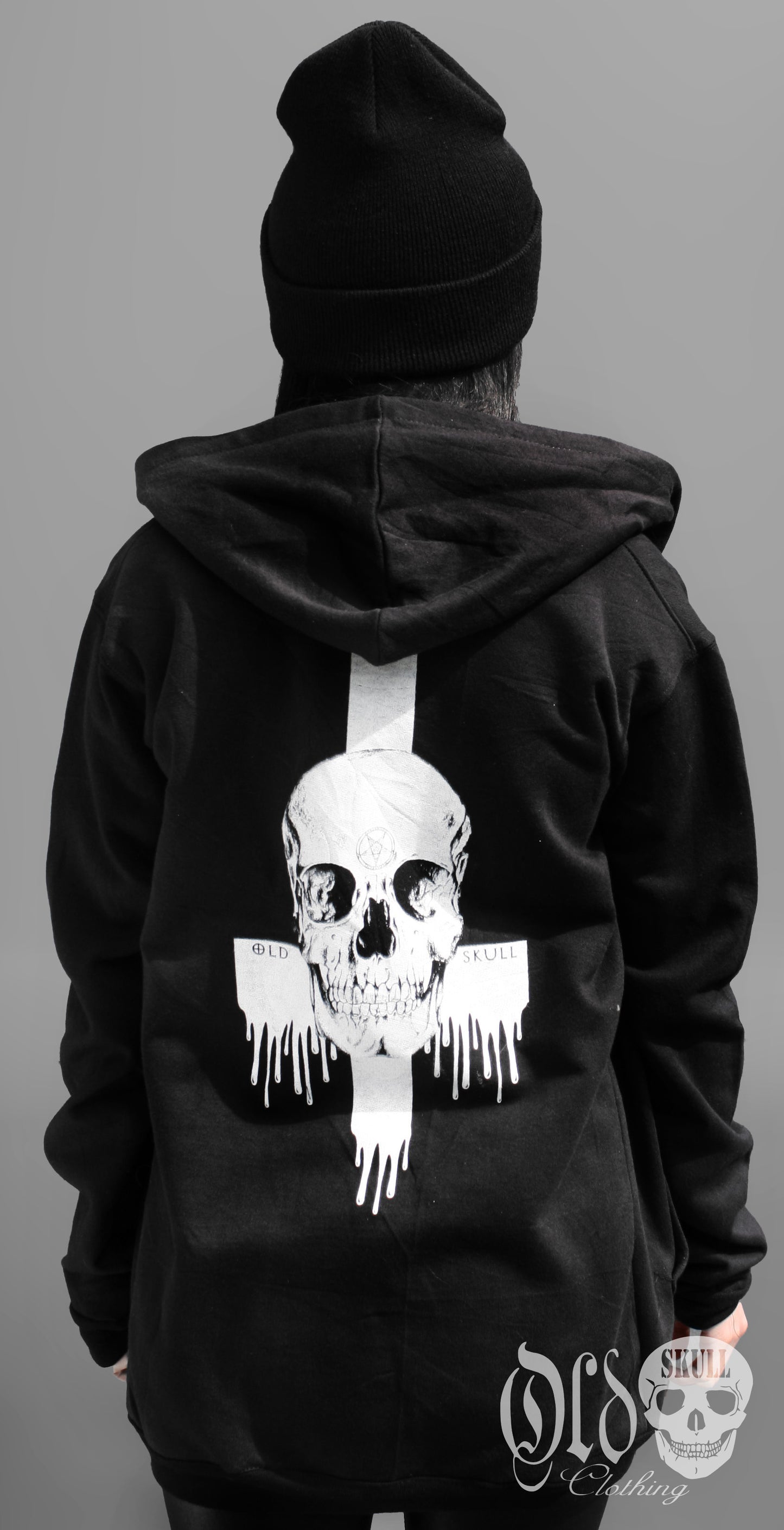 Sudadera Cierre Skull& cross