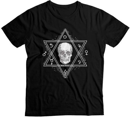 Playera Hexagram Skull