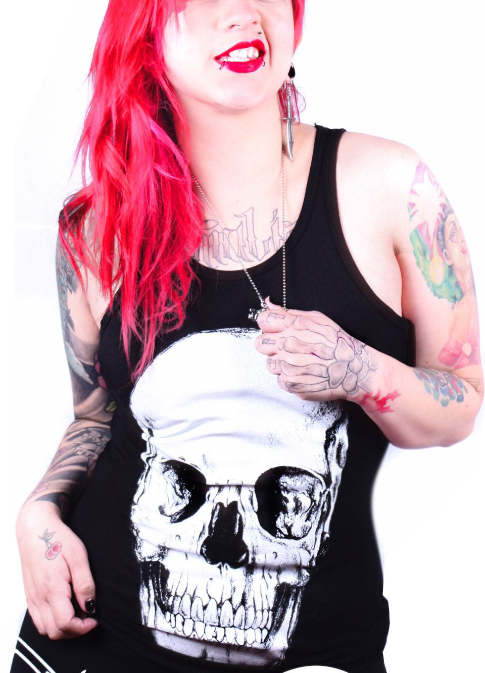 Tank Top Human Skull