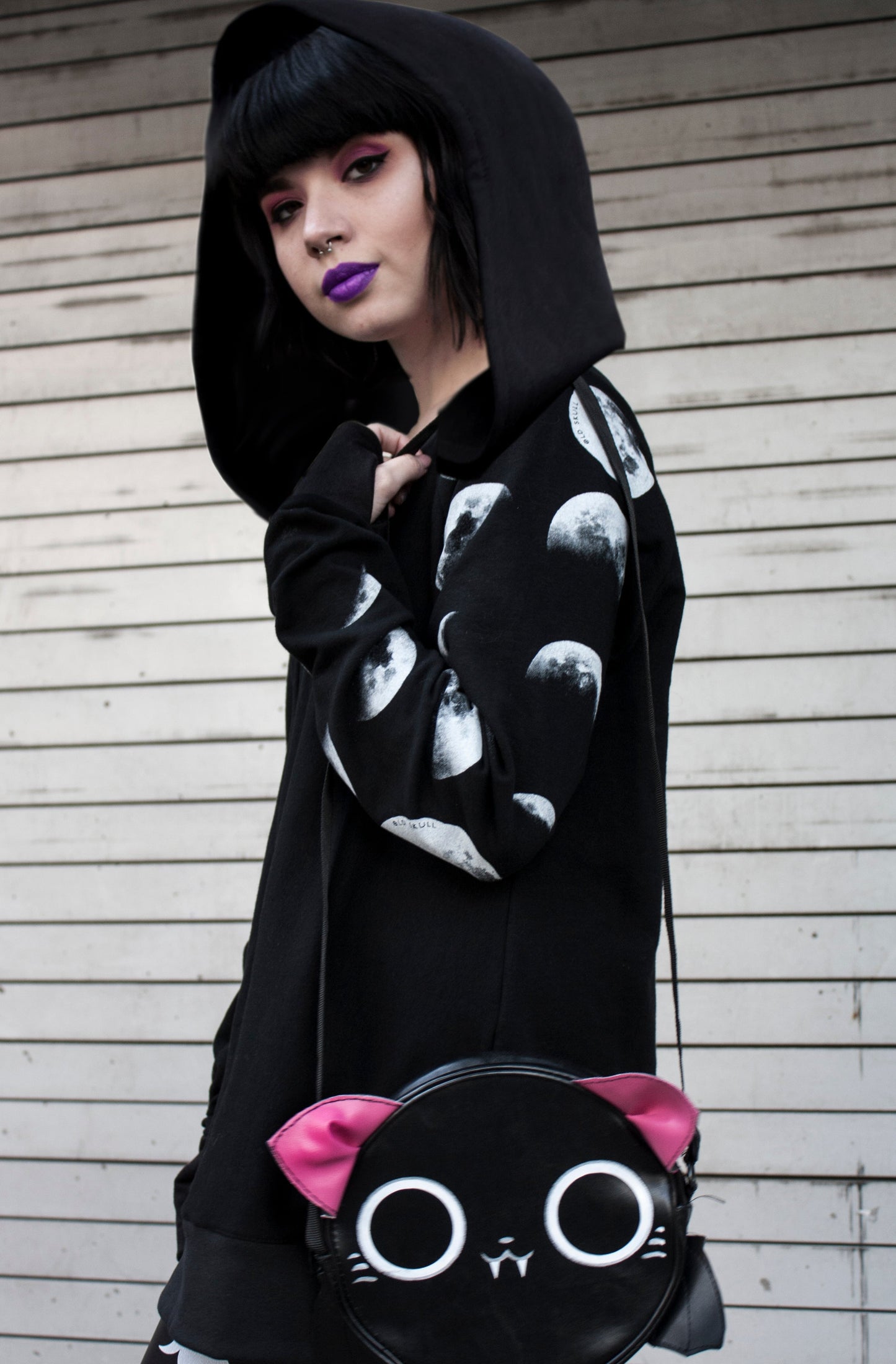 Sudadera larga Moon Phases