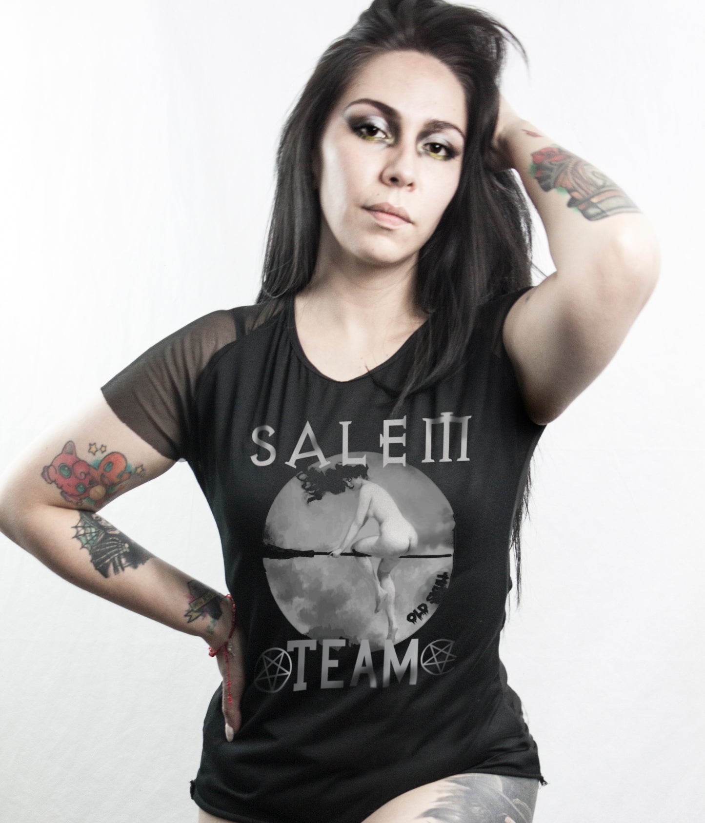 Blusa Salem Team (con transparencia)