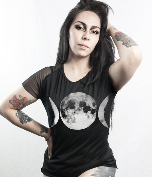 Blusa Wicca Moon (con transparencia)