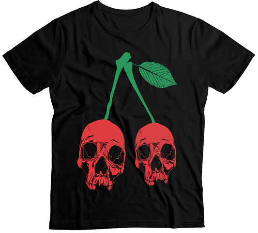 Playera Skull Cherry