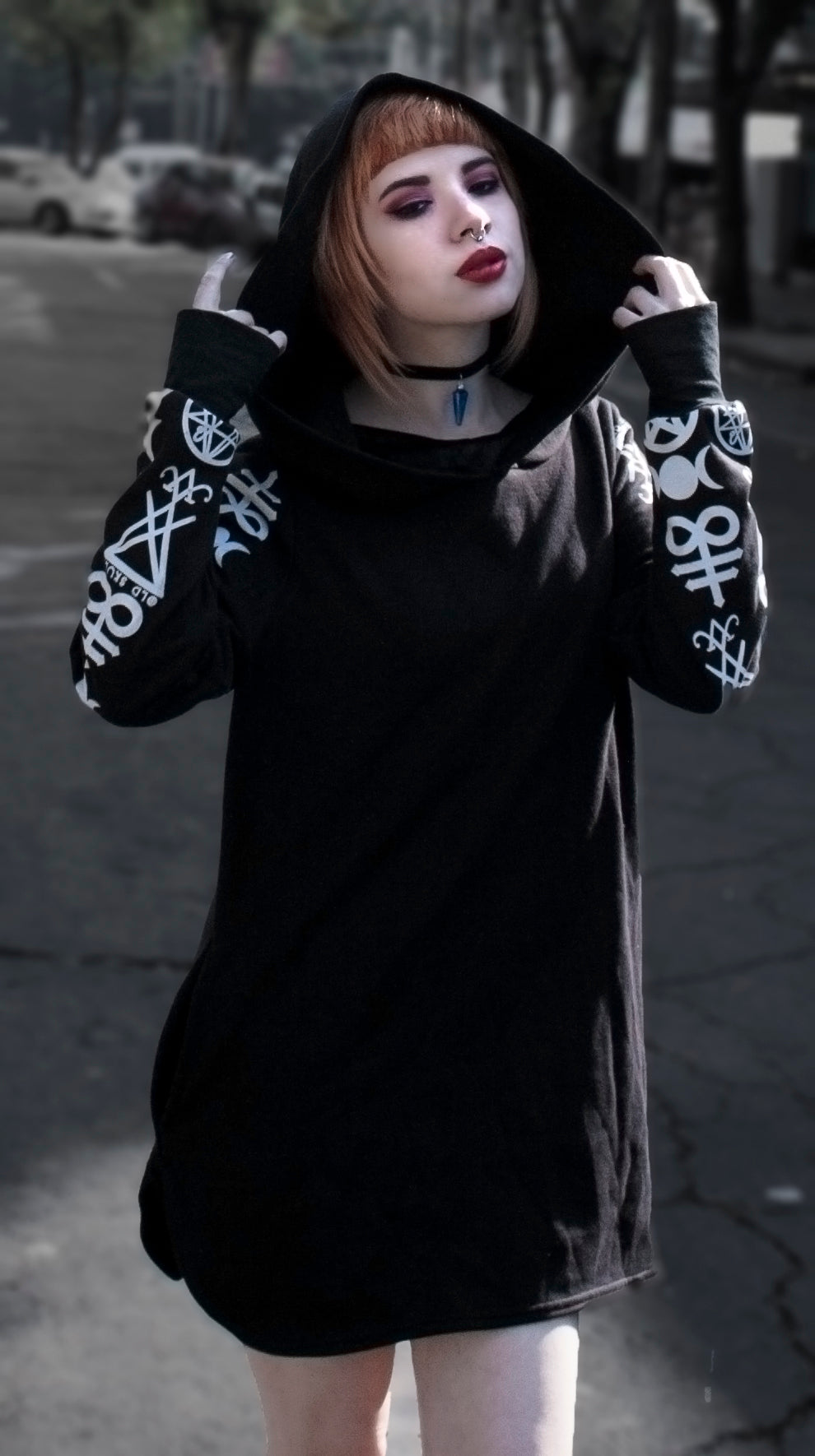 Sudadera larga Symbols