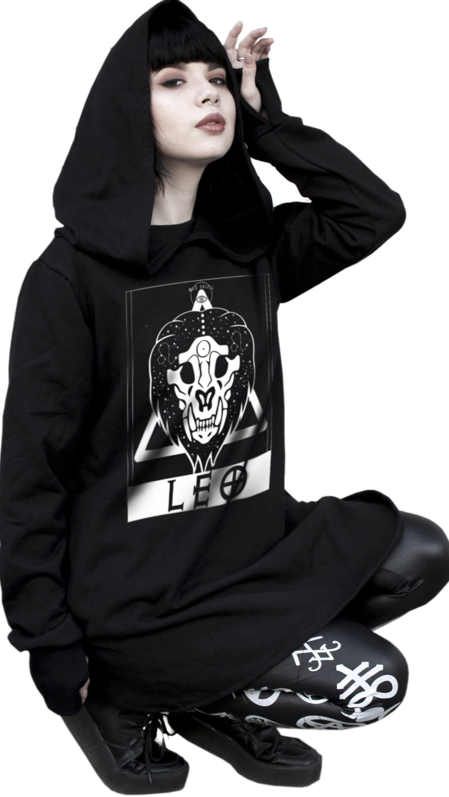 Sudadera larga Leo Zodiaco