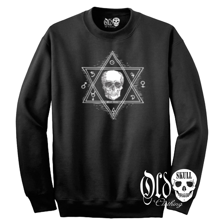 Sueter Sudadera Hexagram SKull