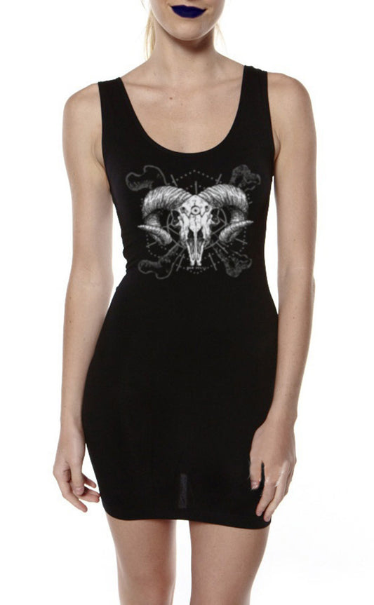 Vestido Tirante - Ram Skull