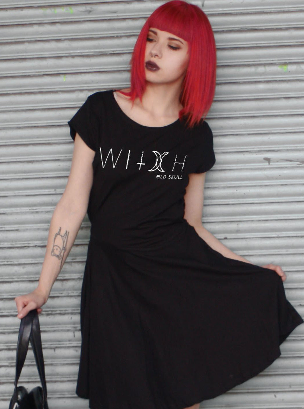 Vestido Skater Witch